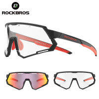 ROCKBROS 2 In 1ขี่จักรยานแว่นตา P Hotochromic P Olarized กีฬาแว่นกันแดดผู้ชาย MTB จักรยานถนนแว่นตาป้องกันจักรยานแว่นตา