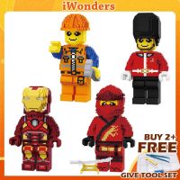 HOT!!!✉♚ pdh711 Ninjago Nano Blocks Ninja Marvel Iron Man Royal Guard Building Blocks Model Collection DIY Toys Gifts