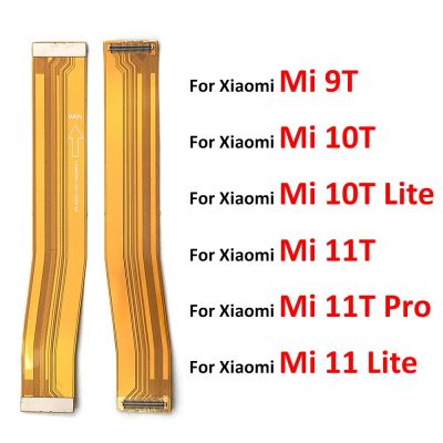 จอแสดงผลเมนบอร์ดแบบเฟล็กซ์สำหรับอะไหล่ตัวเชื่อมต่อเมนบอร์ดแบบงอเมนบอร์ด Xiaomi Mi 9T 10T 11T Pro 11 Lite