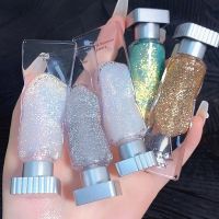 2022 New Fashion Super Shiny Crystal Glitter Powder Eyeshadow 6 Colors Nude Lasting Brightening Eye Comestics Beauty Makeup