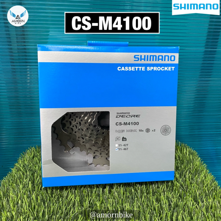 เฟือง-shimano-10-speed-mtb-cassette-sprocket-cs-m4100