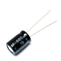 10PCS/LOT Electrolytic Capacitor 10V/680UF 10V 680UF 8*12 WATTY Electronics