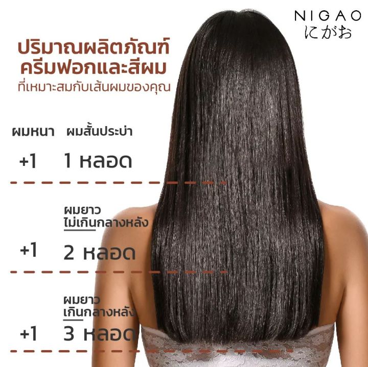 nigao-hair-color-นิกาโอะ-ยาย้อมผม-ครีมเปลี่ยนสีผม-100-มล-สีนิกาโอะ-โทนธรรมชาติ-โทนแฟชั่น-สีพาสเทล-ปิดผมขาว