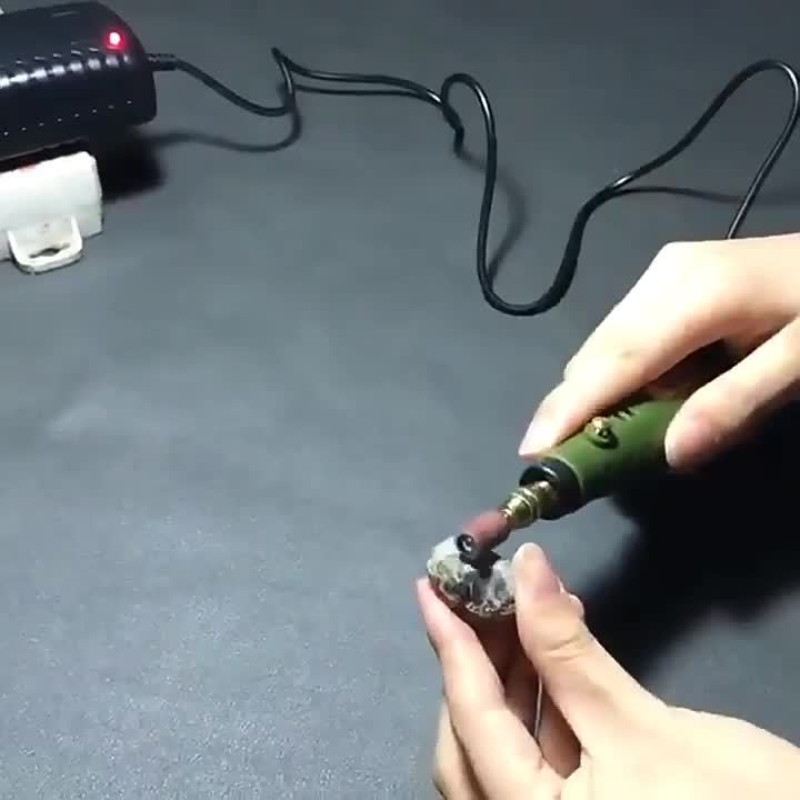 Mini Electric Drill Grinder Set Epoxy Resin DIY Crafts Jewelry