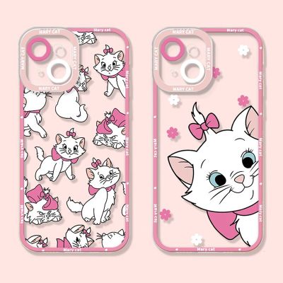 23New Disney Marie Cat Pattern Soft Silicone Case For Huawei P30 Lite P10 Plus P20 P40 Lite P50 Pro Y9 Prime 2019 Silm Back Cover Capa