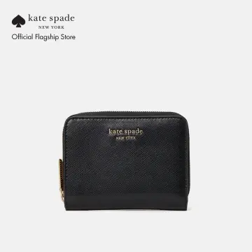 Kate Spade New York Morgan Leopard Small Compact Wallet