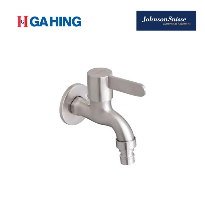 Johnson Suisse Santino Washing Machine Tap Stainless Steel