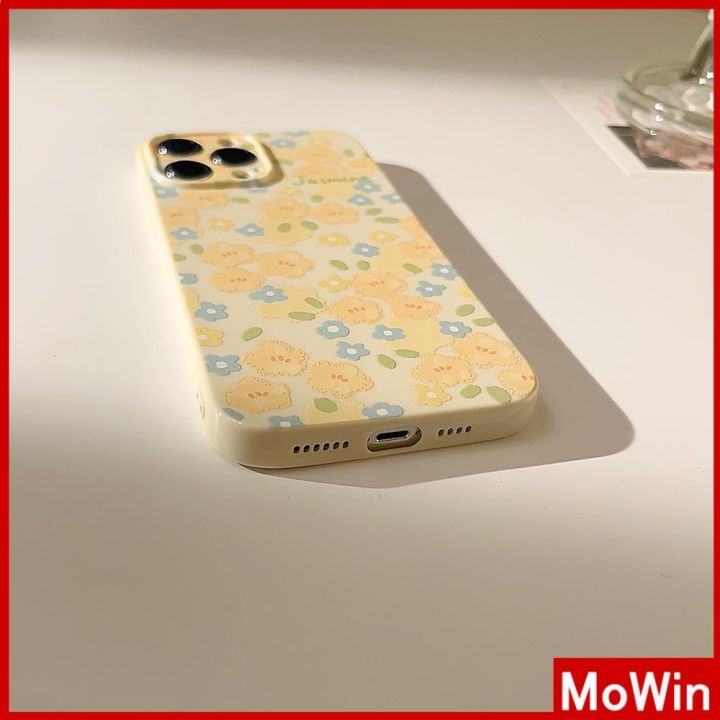 mowin-เข้ากันได้สำหรับ-เคสไอโฟน-เคสไอโฟน11-เคส-สำหรับ-iphone-14-เคสไอโฟนครีมเคสนิ่มเคลือบมัน-กันกระแทกฝาครอบกล้องป้องกันภาพวาดส