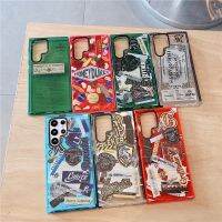 เคสโทรศัพท์ Samsung Galaxy,เคส S22อัลตร้า S22 S21บวก S20พิเศษ (รูปแบบตัวแทนวิทยาลัย) เคสป้องกันแบบโปร่งใสกันกระแทก TPU นิ่มสติกเกอร์แฮร์รี่พอตเตอร์แบบแฟชั่น