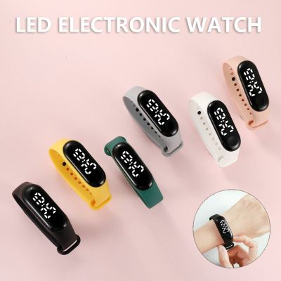 Fashion LED Electronic Watch Waterproof Unisex Touch Sensor Watches