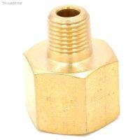 ♤✤☌ 1/8 quot; BSPT Male x 3/8 quot; NPT Female Brass Pipe Fitting Connector Adapter For Pressure Gauge Air Gas Fuel Water Pressure 229 PSI