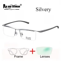 Pure Titanium Prescription Eyeglasses Myopia Glasses Frame Resin Lenses Unisex Optical Glasses Customize Spectacles F8189