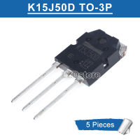 5Pcs K15J50D TO3P TK15J50D TO-3P N-Channel 50A/500V MOSFET ทรานซิสเตอร์ใหม่ Original IC