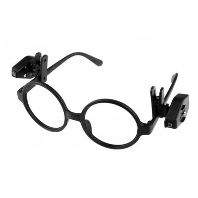 2pcs Universal Portable Flexible Book Reading Lights Night Light LED Reading Glasses Eyeglass Spectacle Diopter Magnifier Lamp