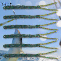 เหยื่อเหยื่อล่อปลาเวิร์มซอฟท์ T-FLY ของเล่นมายากลหนอนแมลงพลาสติกอ่อนสำหรับ Sx5la-llh-my น้ำจืดหรือน้ำเค็ม