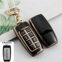 it5dg TPU Car Key Case Cover Holder For Hyundai Genesis GV70 GV80 GV90 2020 2021 2022 Key Shell Ring Protective Accessories