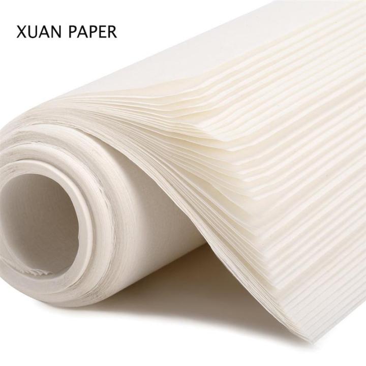 2023ใหม่-50ชิ้น8k-sumi-กระดาษหมึกเขียนคุณภาพดีกระดาษเขียนจดหมายจีนทนทานกระดาษ-xuan-กระดาษซูมิสำหรับเขียนพู่กันระบายสีบ้าน