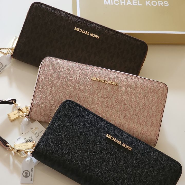 Original Michael Kors Jet Set Travel Large Continental Wallet in ...