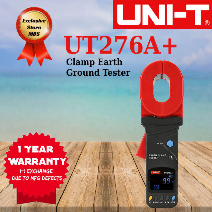 UNIT UT276A+ UT278A+ Clamp Earth Ground Tester Lazada