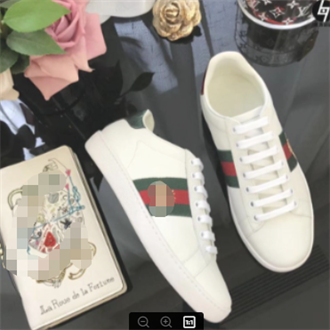 gucci-กุชชี่-ดาวรองเท้าสีขาว-3p3h