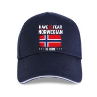 New Have No Fear The Norwegian Is Here Norway Pride Famous Brand Design Summer Print Man Cotton Baseball cap