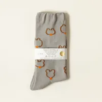 [WARMGREY TAIL] SMALL&amp;BIG - GREY SOCKS 230 - 280mm (free size) x1