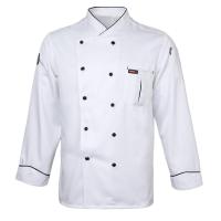 Loviverผู้ชายผู้หญิงเครื่องแต่งกายพ่อครัวเสื้อแจ็คเก็ตเชฟแขนยาวCook Work Coat