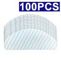 ☋▧ஐ 100 Pack Disposable Mop Pads for Ecovacs Deebot Ozmo T8 T8 / T8 AIVI T9 AIVI / N8 Pro/ N8 Pro Robot Vacuum Cleaner Accessories