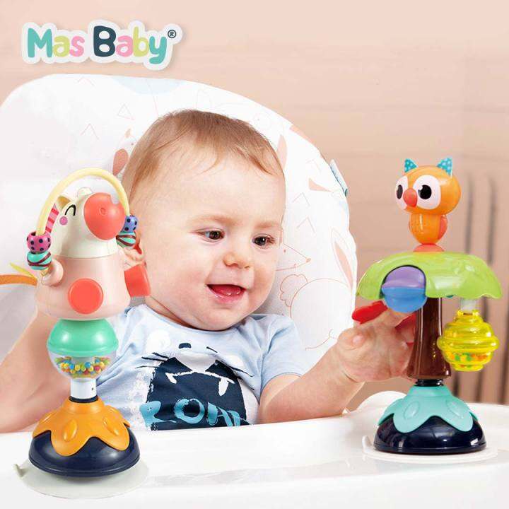 Mas Baby High Chair Toys With Rattles Keep Your Baby Entertain During Meal Time Early Learning