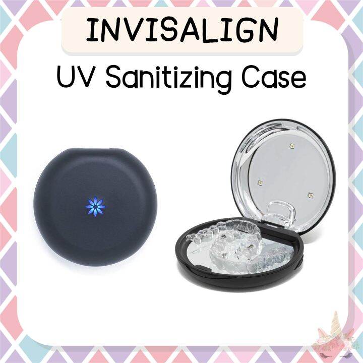 *พร้อมส่ง/ของแท้‼️* Invisalign Aligner and Retainer UV Sanitizing Case