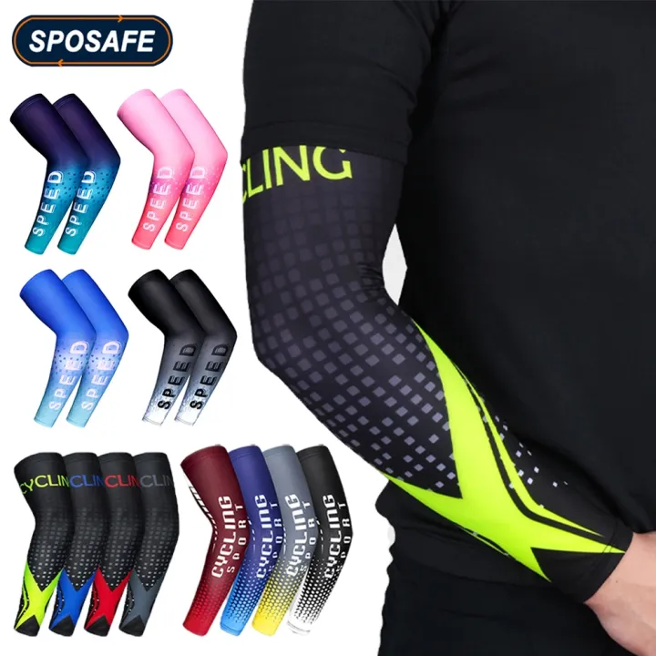 2pcs-pair-sports-cycling-arm-sleeves-anti-uv-sun-protection-upfarm-compression-cover-for-running-basketball-football-fishing