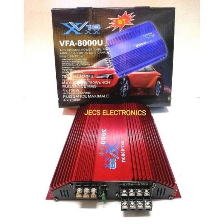 VFA8000 V18 CAR AMPLIFIER Lazada PH
