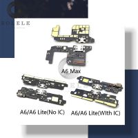 บอร์ดปลั๊กชาร์จสําหรับ ZTE Blade A6 A6 Lite / A6 Max USB Charge Port Dock Connector การชาร์จ Flex Cable การเปลี่ยนไมโครโฟน