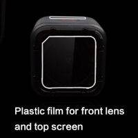 【NEW】 PluscaseStore ฝาครอบเลนส์ฟิล์มป้องกันหน้าจอสำหรับ Go Pro 5 4 Session 4 S 5S Session Action อุปกรณ์กีฬา