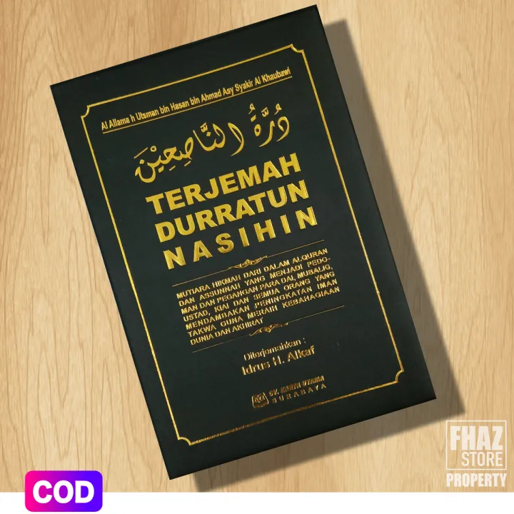 Terjemah Durratun Nasihin | Terjemahan Kitab Kuning Pesantren | Lazada ...