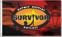 }qi ธง Yama Outwit Outplay survivor 3*5ft