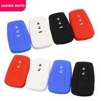 hot【DT】 Silicone Car Fob Cover for CHR C-HR Prius Rav4 2016 - 2022 2/3/4 Buttons Keyless