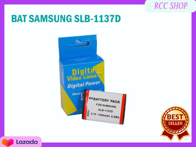 แบตเตอรี่กล้อง BAT SAMSUNG SLB-1137D for Samsung NV106 NV103 NV100 NV40 NV30 NV24
