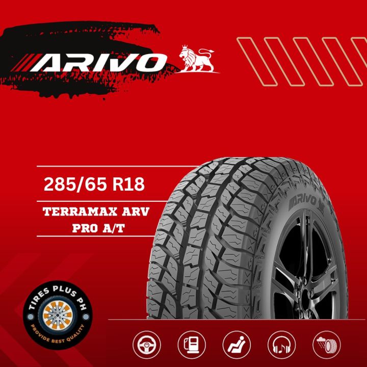 ARIVO TIRE 285/65 R18 TERRAMAX ARV PRO A/T WITH TIRE VALVE | Lazada PH