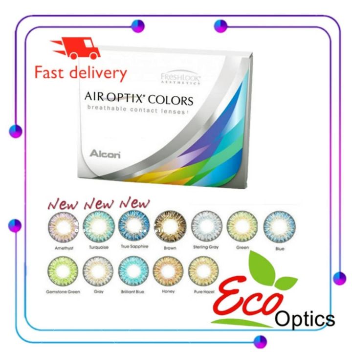Air Optix Color Contact Lens (Monthly) 2pcs/box Lazada