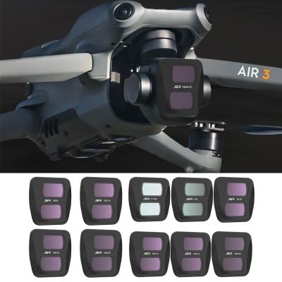 เลนส์กรองแสงกรองโดรนสำหรับ DJI Air 3ชุดตัวกรองแสงสำหรับกล้อง ND8/16/32/64 /Pl UV CPL กล้องโดรนแสง CPL สำหรับ DJI Air 3อุปกรณ์เสริม