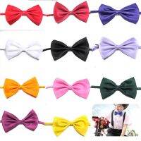 Hot Selling Kids fashion tuxedo bow tie Girls red and black groom marry groomsmen wedding party colorful Solid butterfly cravats Boys Clothing