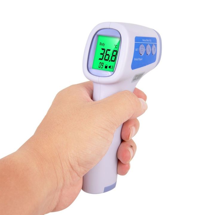 รุ่นดีสุด-พร้อมส่ง-เครื่องวัดไข้ดิจิตอล-แบบอินฟราเรด-ที่วัดไข้-infrared-thermometer-เครื่องวัดไข้แบบดิจิตอล