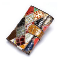 WESTAL Womens Wallet Luxury Genuine Leather Wallets for Women  Patchwork Woman Wallets Long Cell Phone Wallet Cards Holder