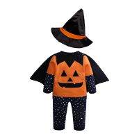 Halloween Baby Clothes Sets For Christmas Cotton Boy Outfit 1 To 3Years Children Girl Pants Suit Long Sleeve Mother Kids Costume