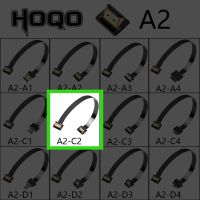 A2 Series Super สั้น Fpc Ffc Hdcord Ultra Thin Flat Fpv Hd-Compatible Cable ยืดหยุ่น Mini Hd To Micro Hd Ribbon Wire 10ซม.