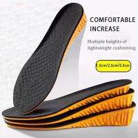 [Fashion goods060]1.5ซม. 3.5ซม. ความสูงที่มองไม่เห็นเพิ่ม Insoles ShoesPad Breathablefor Men Women FeetEVA Memory Foam