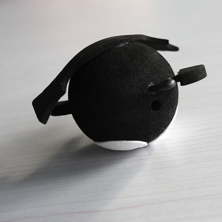 feitong-ลูกบอลท็อปเปอร์เสาอากาศ-mobil-hias-ลูกใหญ่สีดำน่ารักลูกบอล-antenna