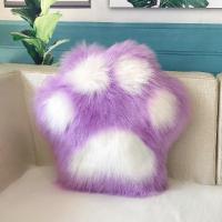 Soft Plush Stuffed Toy Cute cat paw pillow panda paw cushion sofa back home bedside lumbar chair Pillow Sofa Car Home Decor