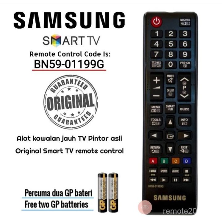 samsung-smart-led-tv-remote-control-bn59-01199g-ของแท้-หรือเปลี่ยนใหม่